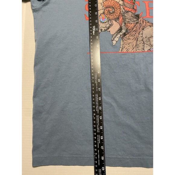 Uniqlo UT Kenshi Yonezu Stray Sheep Graphic Tee T-Shirt Men XL/L Blue Anime GUC - Picture 7 of 11